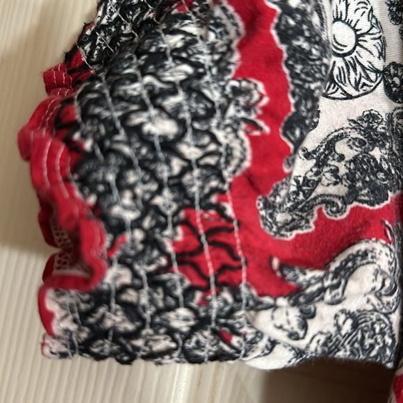 Red/Black/White Style & Co Top Size L - Picture 3 of 7